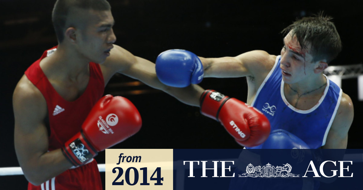 Blood, big hits in Glasgow as boxing brings brutal back